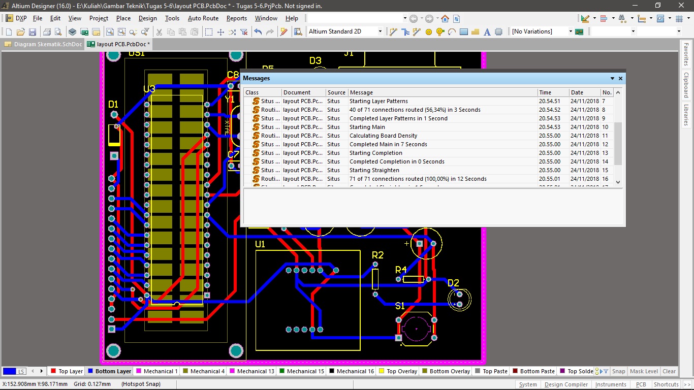 proses auto route